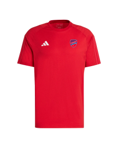 Koszulka męska adidas - czerwona