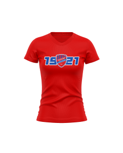 Koszulka damska czerwona - 19HERB21