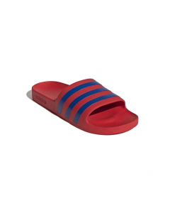 Klapki adidas czerwono-niebieskie 