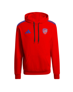 Bluza adidas&Raków hoodie - czerwona