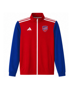 Bluza treningowa adidas czerwono-niebieska