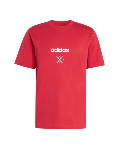 Koszulka adidas Essentials - czerwona