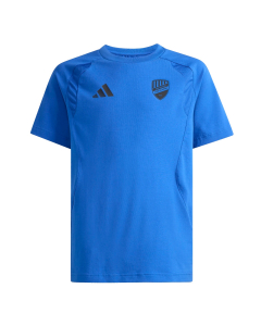 Koszulka dziecięca adidas Tiro Travel - niebieska