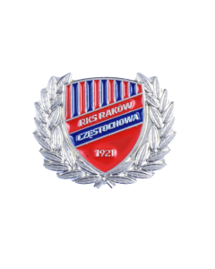 Pins z wieńcem srebrny (alpaka)