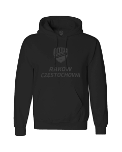 Bluza czarna z kapturem - Raków Częstochowa