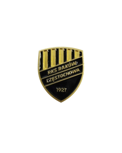 Pins herb czarno-złoty (mosiądz)