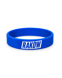 Opaska silikonowa - Raków niebieska