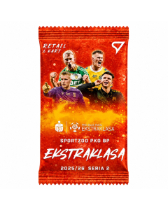 Retail saszetka PKO BP Ekstraklasa 2025/2026 - 2. seria