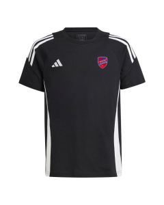 Koszulka dziecięca bawełniana adidas – czarna