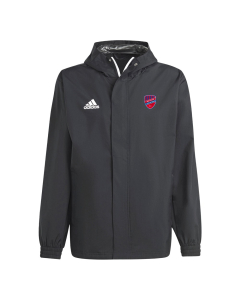 Kurtka przeciwdeszczowa adidas - czarna