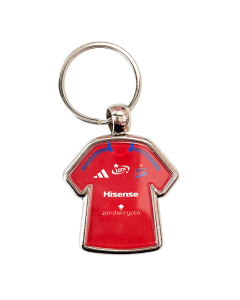 Breloczek metalowy - koszulka domowa