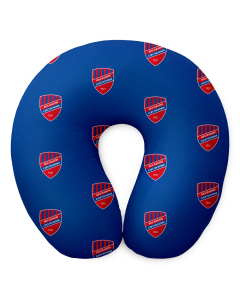 Poduszka podróżna rogal niebieski - herb