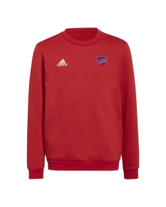 Bluza adidas dziecięca Entrada22 - czerwona