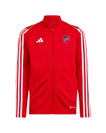 Bluza dziecięca adidas dresowa - czerwona