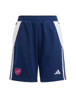 Spodenki męskie adidas dresowe bawełniane - granatowe