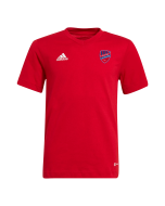 Koszulka dziecięca adidas - czerwona