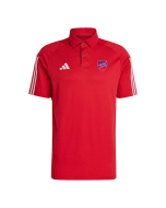 Polówka męska adidas - czerwona