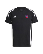 Koszulka dziecięca bawełniana adidas – czarna