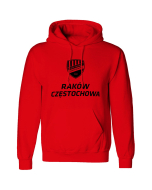 Bluza czerwona z kapturem - Raków Częstochowa