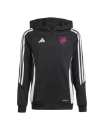 Bluza dziecięca adidas z kapturem - czarna