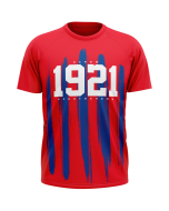 Koszulka czerwona - paski 1921