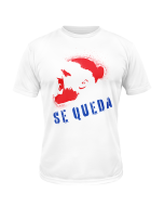 Koszulka męska biała - IVI SE QUEDA