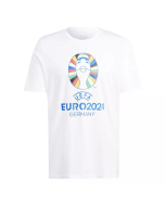 Koszulka adidas męska biała - UEFA EURO 2024