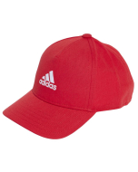 Czapka z daszkiem adidas - czerwona